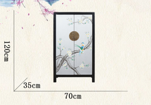 Load image into Gallery viewer, Hand Painted Grey Lacquer Small Cabinet
